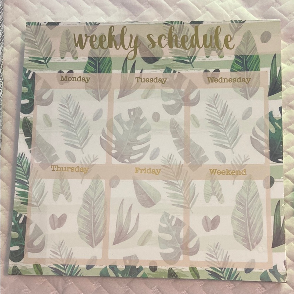 Dry Erase Board Planner